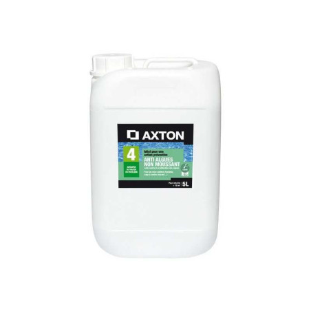 Anti-algues piscine non moussant EXTRA AXTON, liquide 5 litres