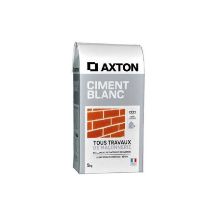 Ciment blanc AXTON, 5kg