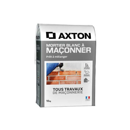Mortier à&nbsp; maçonner blanc 10 kg - 