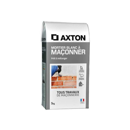 Mortier à&nbsp; maçonner blanc 5 kg