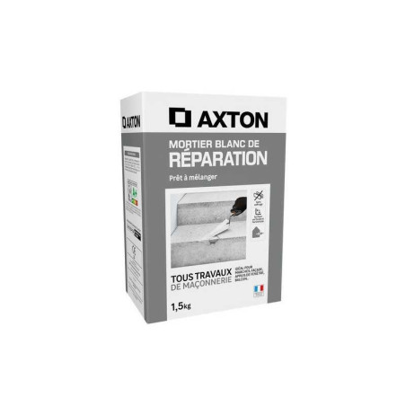 Mortier de réparation blanc 1,5 kg