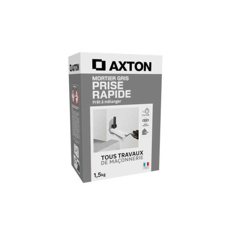 Mortier rapide 1.5 kg gris - 