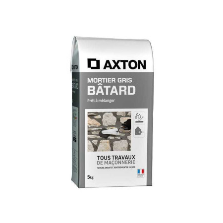 Mortier batard beton/chaux/sable 5KG - 