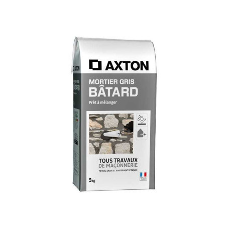 Mortier batard beton/chaux/sable 5KG
