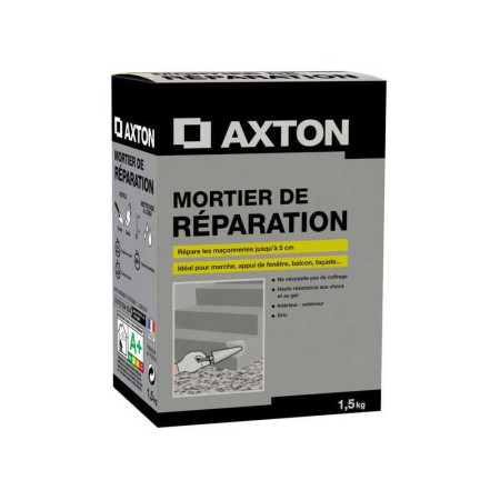 Mortier de réparation poudre Gris 1.5 Kg - 