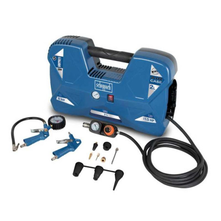 Gonfleur compresseur portatif de loisirs 2L avec accessoires