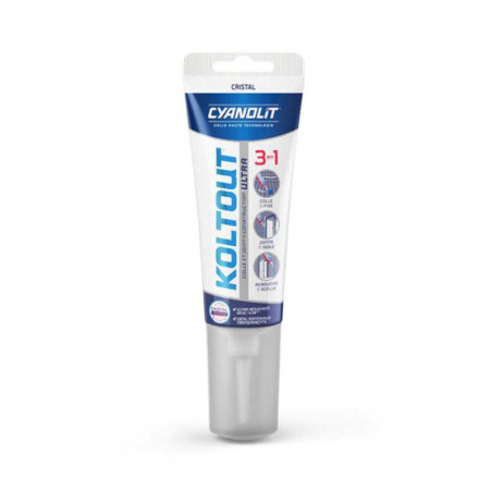 Colle jointe et rebouche 125ml transparent koltout