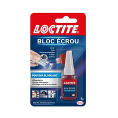 Colle multi-usage bloc écrou 5ml loctite - 