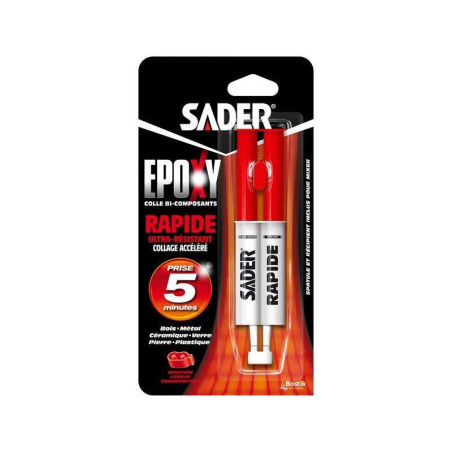 Colle Réparation Gel Epoxy Sader, 25Ml