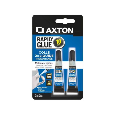 Lot de 2 colles glue liquide 2x3gr
