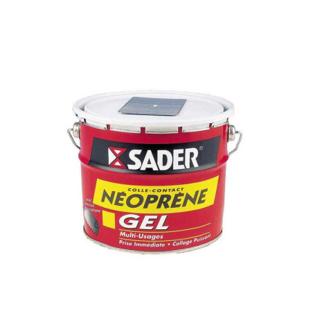 Colle Néoprène Gel Multi - Usages Sader, 2,5 L