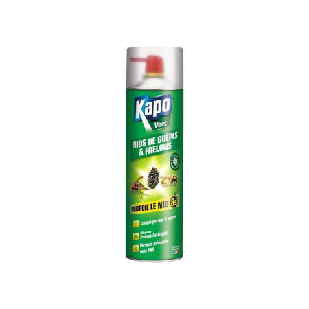 Aero nid de guepes kapo vert 500ml - 