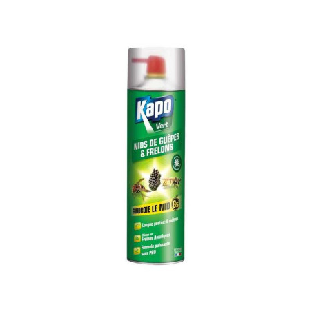 Aero nid de guepes kapo vert 500ml