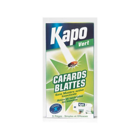 Anti cafard/Blatte piege X5 Kapo vert - 