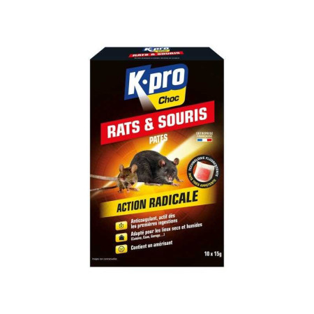 Pates rats souris 150 gr - 
