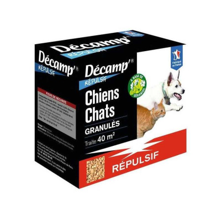 Répulsif granulés anti-chiens et chats DECAMP'