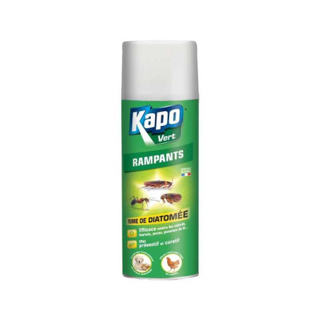 Terre De Diatomée Poudre Multisurface Kapo Aerosol 400 Ml