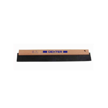 Raclette, caoutchouc, l.300mm, manche bois,