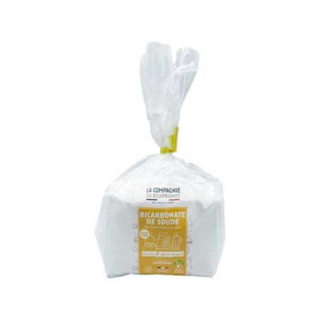 Bicarbonate alimentaire en recharge open-up granulo fine en sac de 1 kg