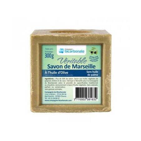 Savon de marseille sans huile de palme 300 gr
