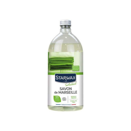 Savon de marseille soluvert 1l - 
