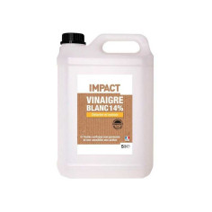 Vinaigre blanc ménager liquide multisurface IMPACT 14% 5L - 