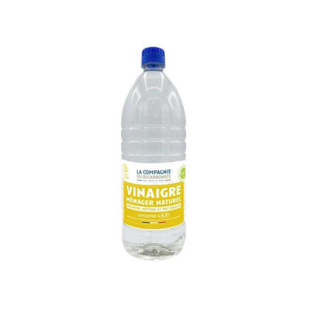 Vinaigre ménager naturel concentré à&nbsp; 12 degrés citron - 1L