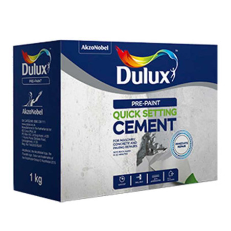 Prepaint quick set cement 1kg ciment de séchage rapide