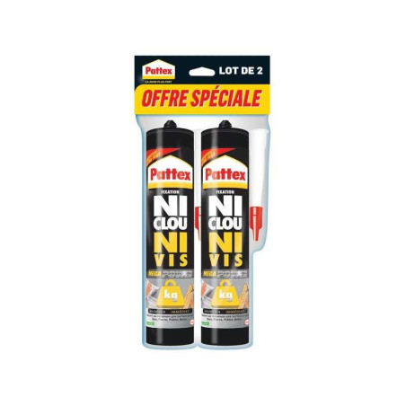 Colle Mastic Ni Clou Ni Vis Mega Power Pattex, 740 G