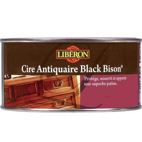 Mastic à bois En Pâte Meuble Et Objets Antiquaire Black BisonÂ® Liberon, Chêne Foncé 0.5 L