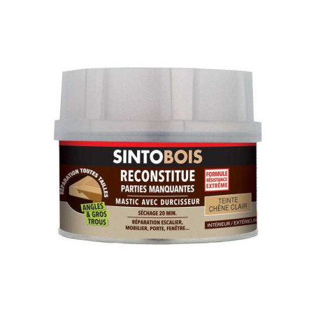 Mastic à&nbsp; Bois Sinto, Chêne Clair, 0.17 L