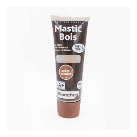 Mastic bois tube 400gr chêne rustique - 