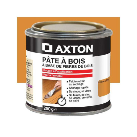 Pâte à&nbsp; bois AXTON, chêne clair, 250 g