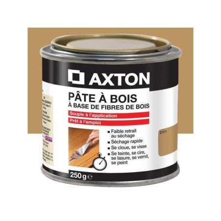 Pâte à&nbsp; Bois Axton, Pin, 250 Gr