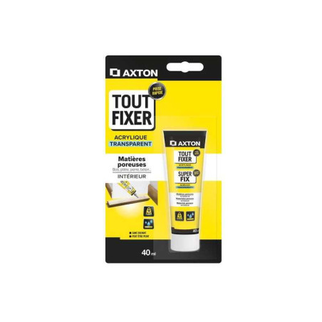 Colle mastic tout fixer au mur 40Ml