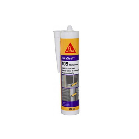 Sikaseal-110 menuiserie et vitrage blanc PVC 300ML
