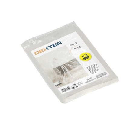 Lot de 3 bâches de protection couvre-meuble 12 Micro L.5 X L.4 M - 