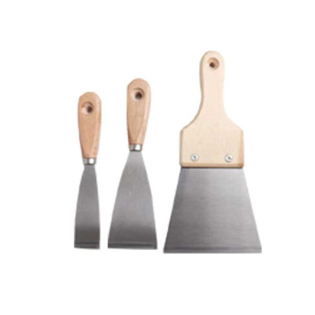 Couteau à&nbsp; enduire 1er prix Lot de 3 - 