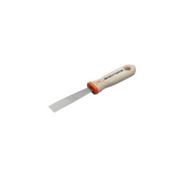 Couteau de peintre acier 2cm manche bois - 