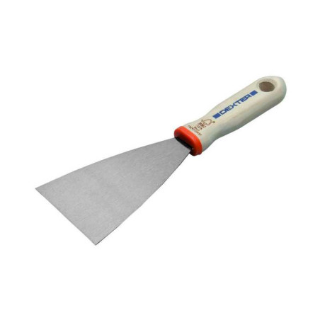 Couteau de peintre acier 8cm manche bois