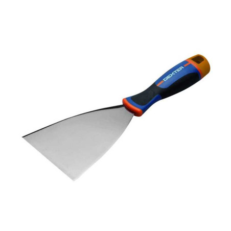 Couteau de peintre inox 10cm manche bimatière
