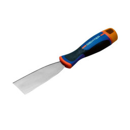 Couteau de peintre inox 4cm manche bimatière - 