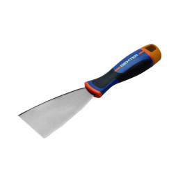 Couteau de peintre inox 6cm manche bimatière - 