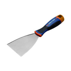 Couteau de peintre inox 8cm manche bimatière - 