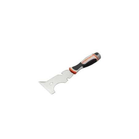 Couteau grattoir 6en1 inox