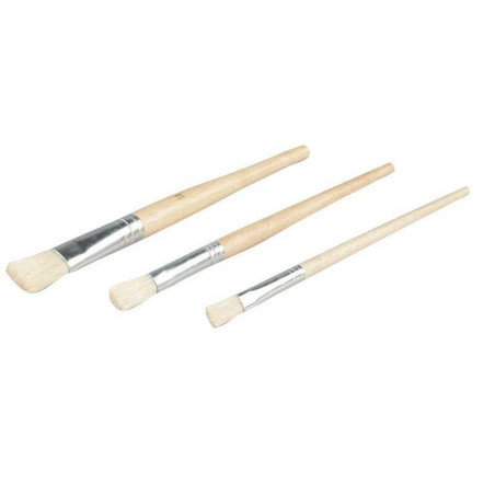 Lot de Pinceaux Pour Peinture Meuble, Porte Ou Volet, Nespoli
