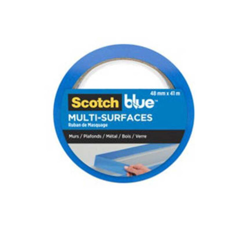 Ruban de masquage multi surfaces scotchblue 40mx48mm