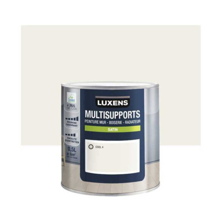 Peinture blanc satiné COO4 0.5L