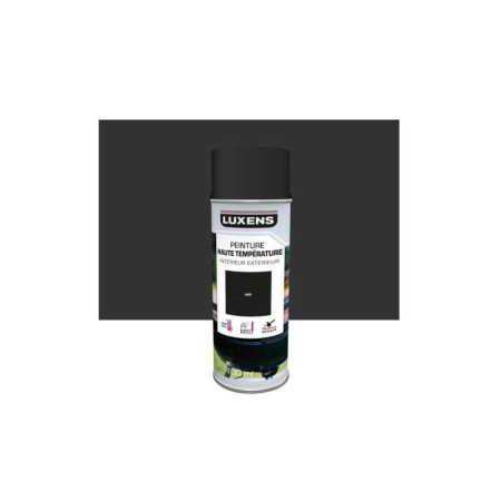 Peinture aérosol barbecue noir mat 0
