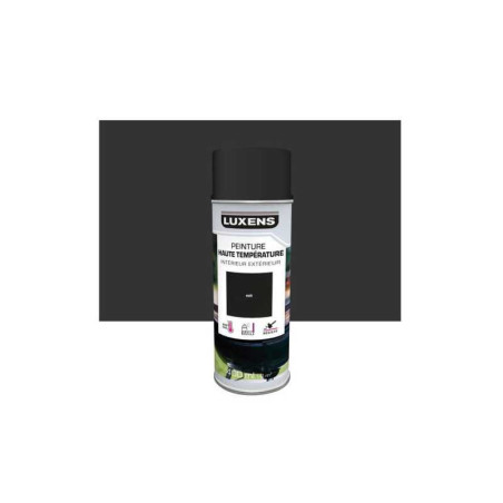 Peinture aérosol barbecue noir mat 0,4L